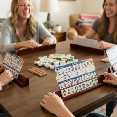 How Spacing Works on an American Mahjong Card