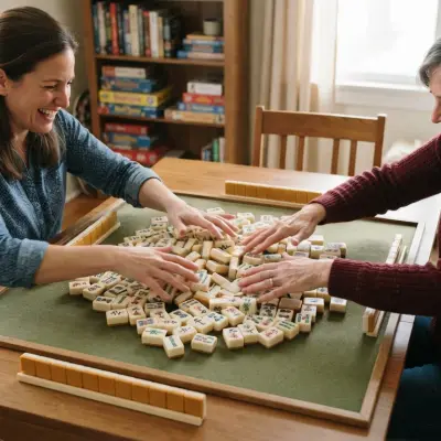How to Shuffle American Mahjong Tiles