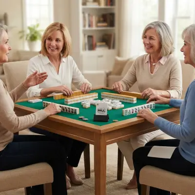 American Mahjong Table Talk and Communication