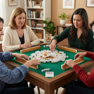 American Mahjong Setup
